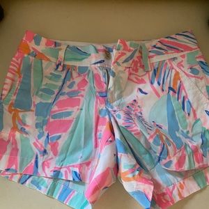Lilly Pulitzer Callahan Shorts size 2 Out to Sea